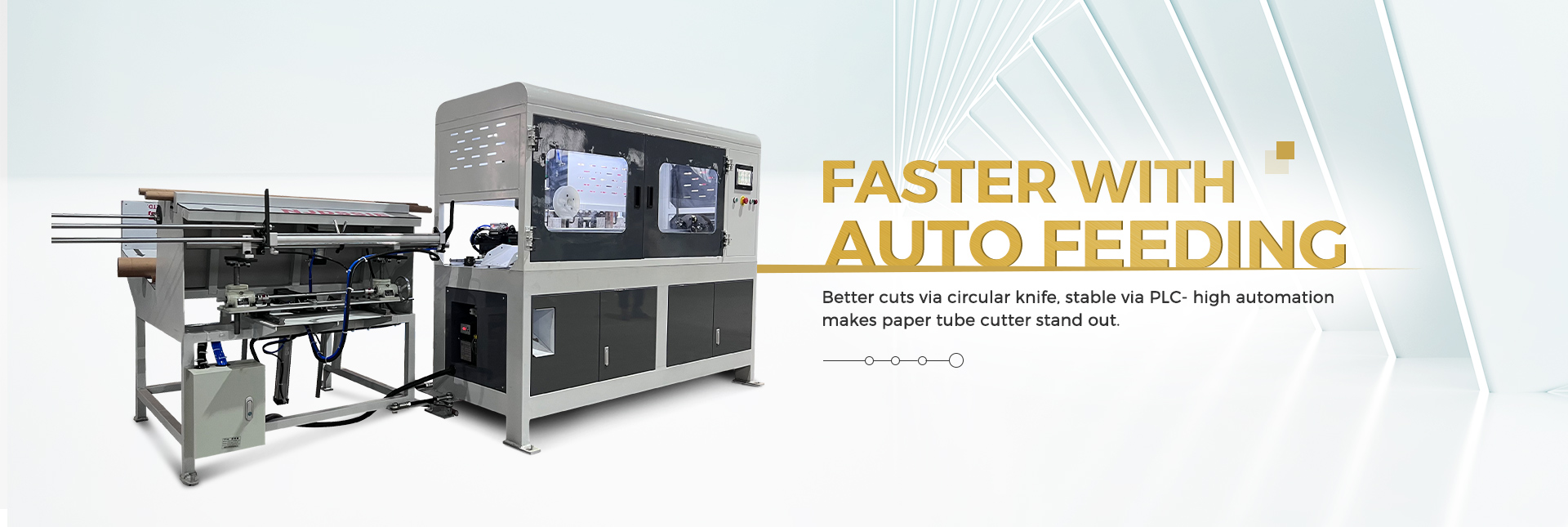 Paper Tube Cutting Machine